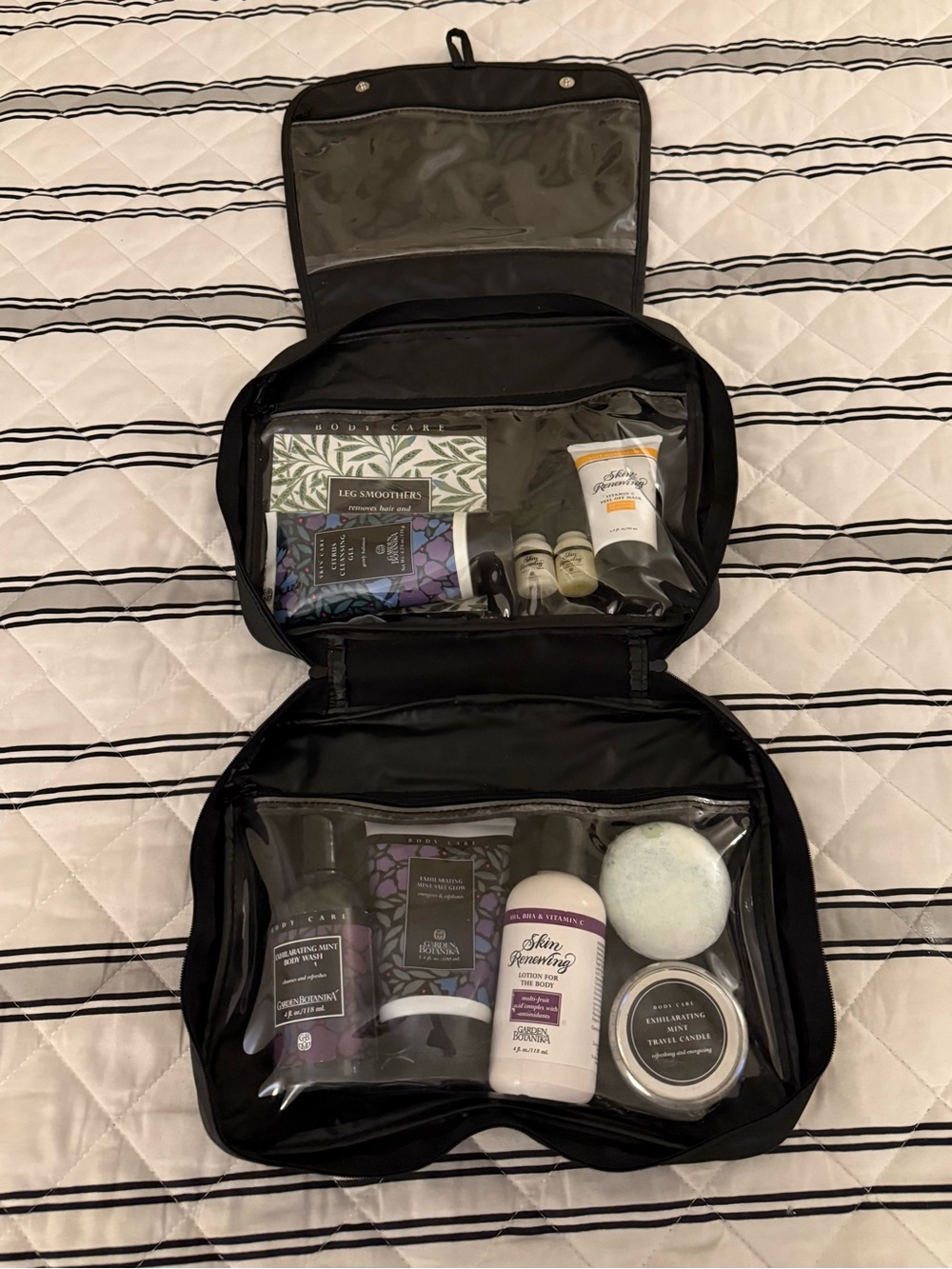 Garden Botanika Travel Make Up Bag Vintage New Retired Unopened Mint